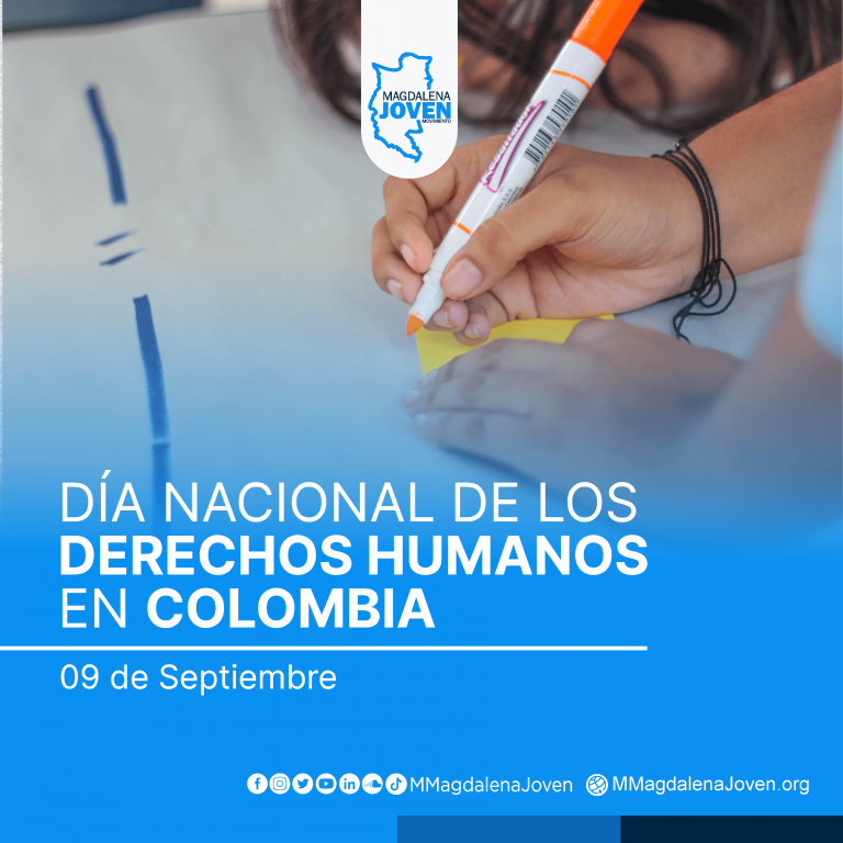 9 de septiembre, Día Nacional de los Derechos Humanos en Colombia.