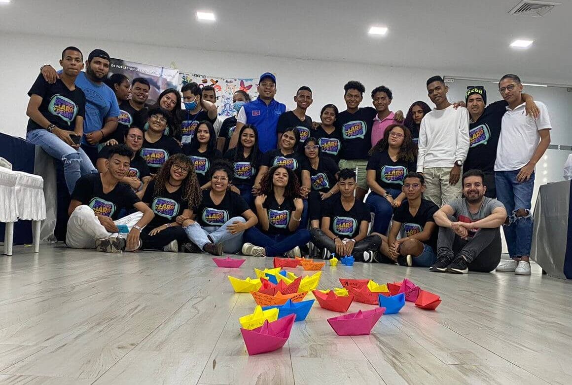 Los y las Jóvenes del Magdalena se formaron para Hablar Claro y Pelao sobre Sexualidad.