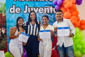 Cerro de San Antonio posesiona a los nuevos Consejeros de Juventudes.